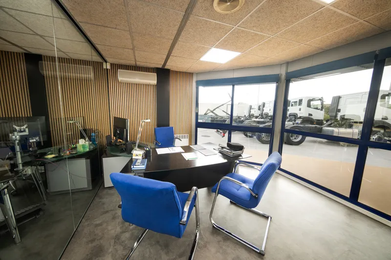 Sala de reuniones Rabert Trucks